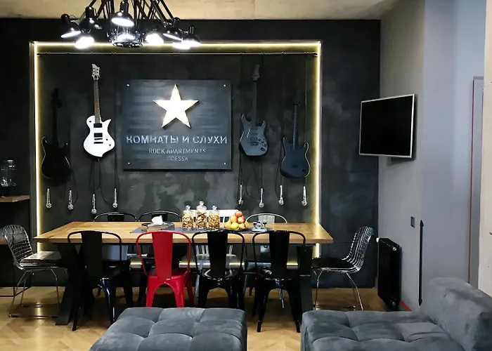 дизайн-отель комнаты и слухи 3* Одесса